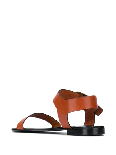 Shop Ba&sh Corto Open-toe Sandals In Brown