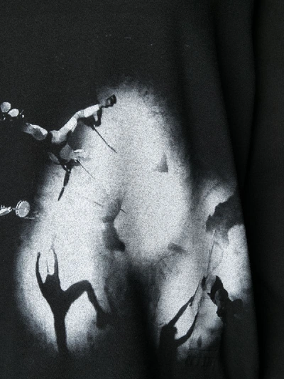 Shop Rick Owens Drkshdw Performa Cut-out Sleeve Sweatshirt In Black