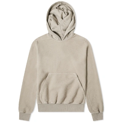 Shop Rick Owens Drkshdw Reverse Jersey Granbury Popover Hoody In Neutrals