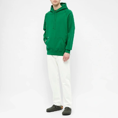 Shop Adsum Core Logo Hoody In Green