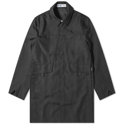 Shop Affix Cordura Double Vent Coat In Black