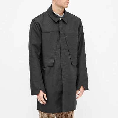 Shop Affix Cordura Double Vent Coat In Black
