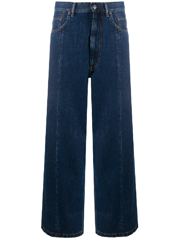 acne wide leg jeans