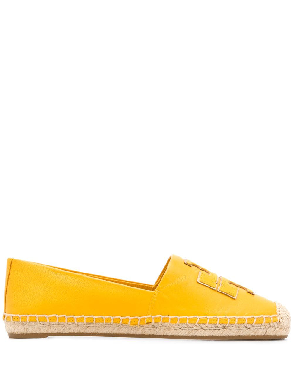 tory burch yellow espadrilles