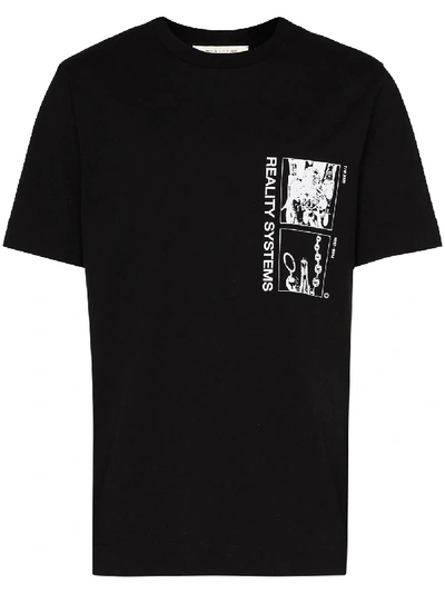 Shop Alyx Graphic Print T-shirt In Black