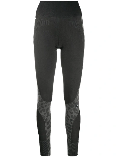 Shop Adidas By Stella Mccartney High-waisted Leggings In Black