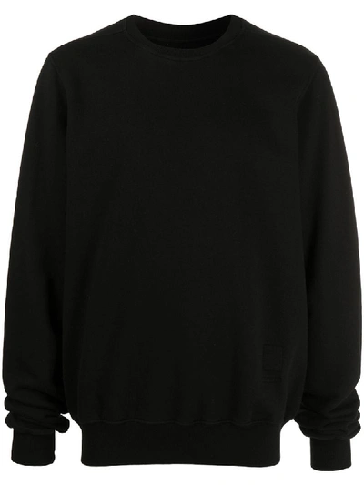 Shop Rick Owens Drkshdw Crew-neck Sweatshirt In Black