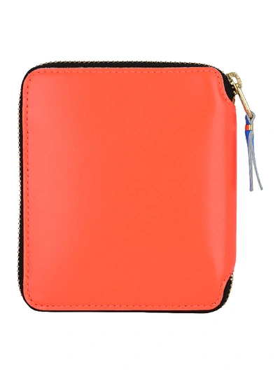 Shop Comme Des Garçons Comme Des Garcons Wallet Square Wallet In Orange