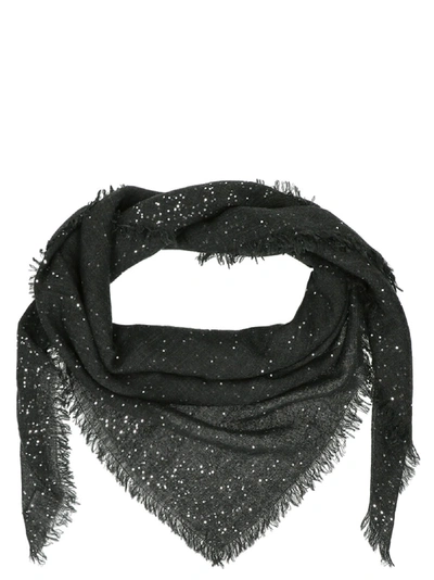 Shop Faliero Sarti Lenny Scarf In Black