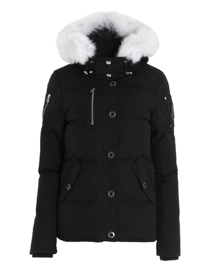 Shop Moose Knuckles 3q Jacket Parka In Black