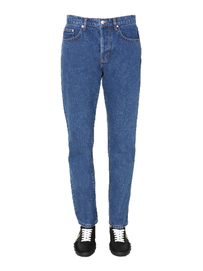 Shop Kenzo Slim Fit Jeans In Blu