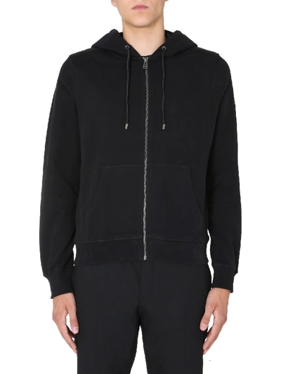 Shop Belstaff Hoodie In Nero