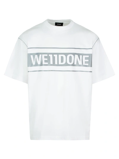 Shop We11 Done T-shirt In White