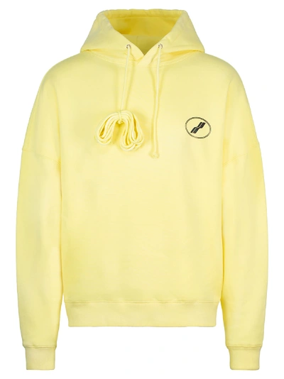 Shop We11 Done Hoodie In Giallo