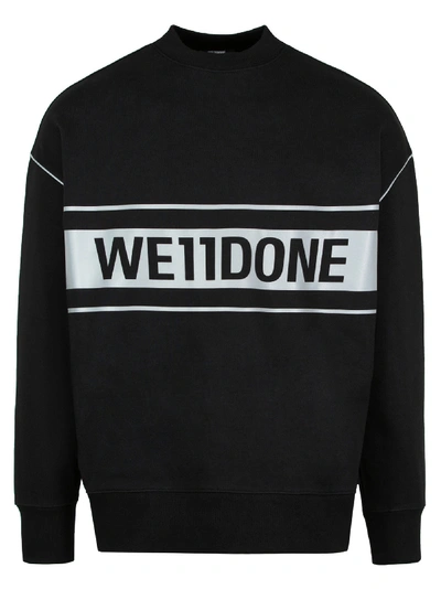 Shop We11 Done Sweatshirt In Black