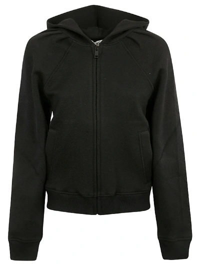 Shop Givenchy Zipped Hoodie In Black