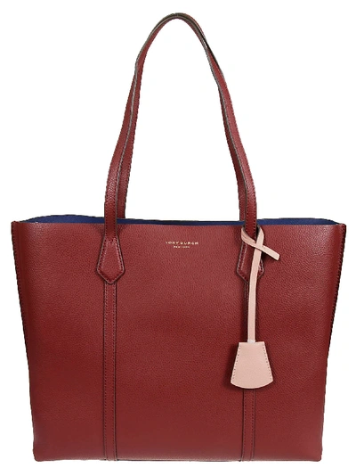 Shop Tory Burch Perry Triple Compartment Tote In Tinto