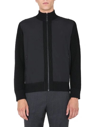 Shop Z Zegna Sweater With Zip In Black