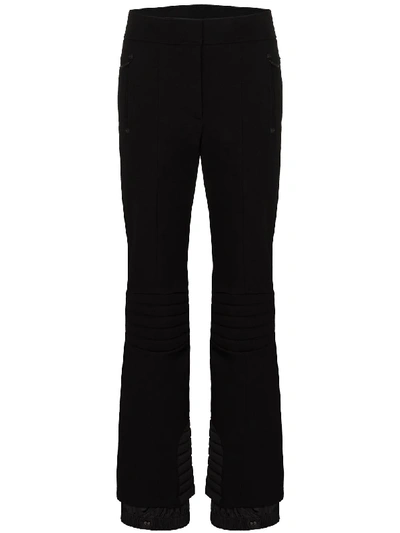 Shop Moncler Padded Ski Trousers In Black