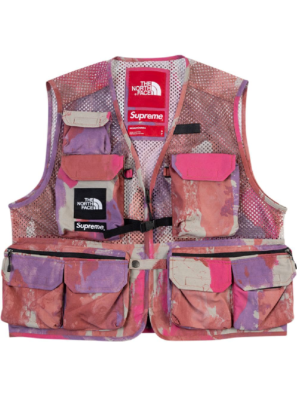 Supreme X The North Face Cargo Vest In Pink | ModeSens