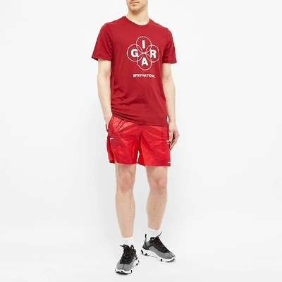 Shop Nike X Undercover Gyakusou Graphic Tee In Red