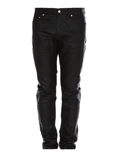 Shop Alexander Mcqueen Denim Jeans In Black