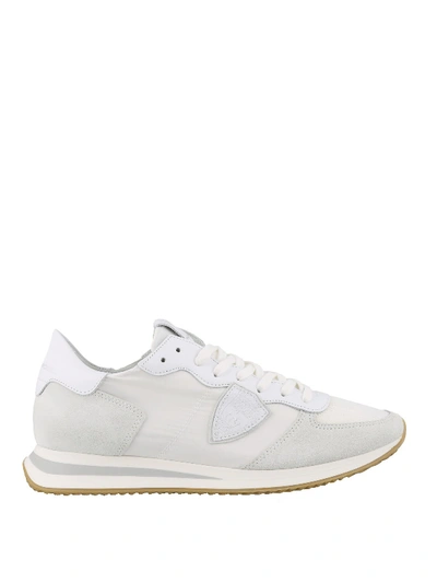 Shop Philippe Model Tropez X Sneakers In White