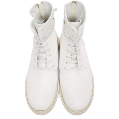 Shop Marsèll White Parrucca Boots In 110 White