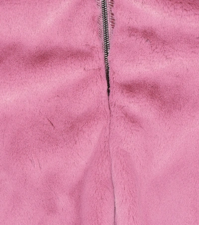 Shop Moncler Vida Reversible Down Jacket In Pink