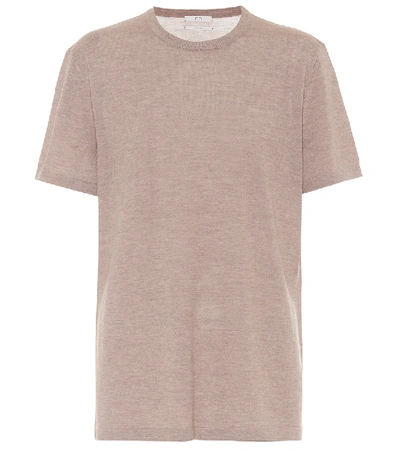 Shop Co Cashmere Top In Beige