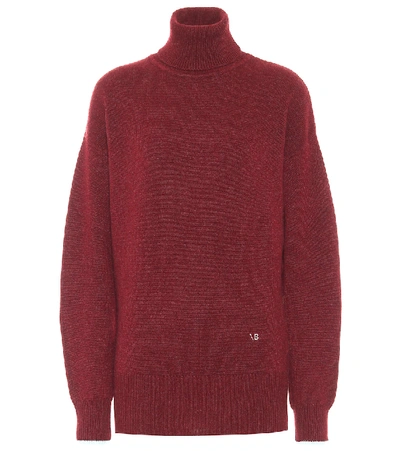 Shop Victoria Beckham Cashmere Turtleneck Sweater In Red