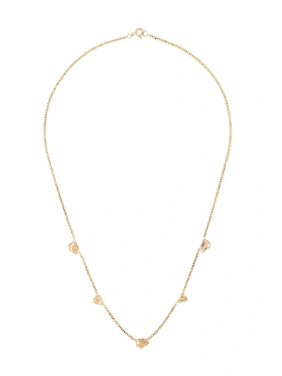 Shop Natalie Marie 9kt Yellow Gold Naum Charm Necklace