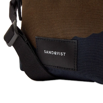 Shop Sandqvist Sixten Shoulder Bag In Brown