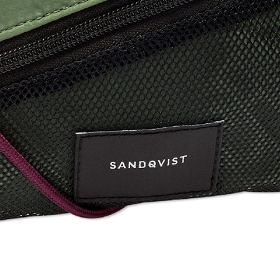 Shop Sandqvist Dan Lightweight Sacoche Bag In Green
