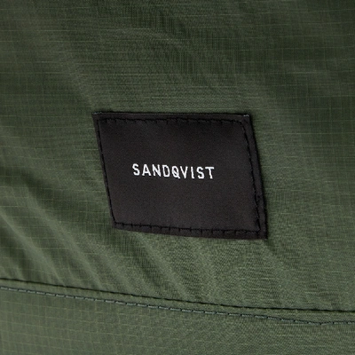 Shop Sandqvist Roger Lightweight 2 Way Tote Bag In Green