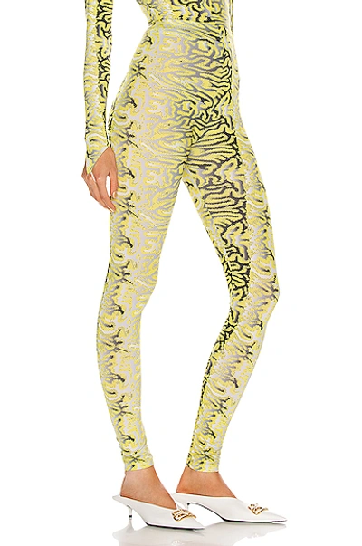 Shop Maisie Wilen Body Shop Legging In Planet Brain Yellow