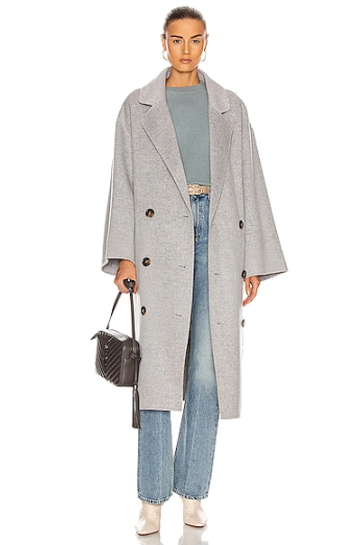 Loulou Studio Borneo Double-breasted Wool And Cashmere-blend Coat