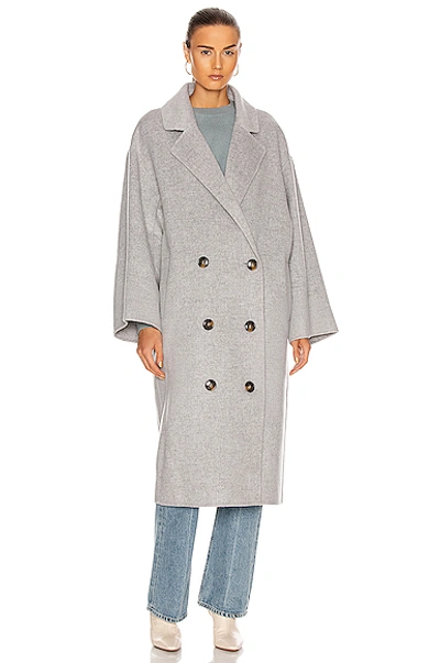 Loulou Studio Borneo Double-breasted Wool And Cashmere-blend Coat