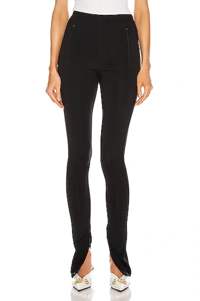 Shop Wardrobe.nyc Side Zip Legging In Black