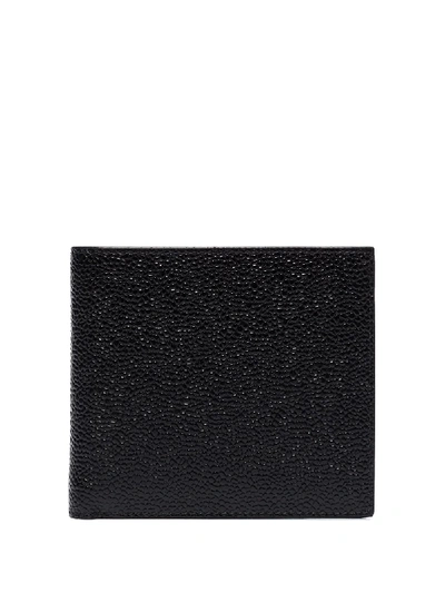 Shop Thom Browne Snake-effect Billfold Wallet In Black