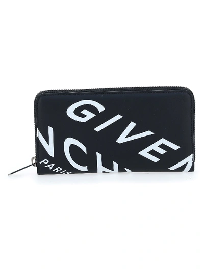 Shop Givenchy Wallet In Black/white