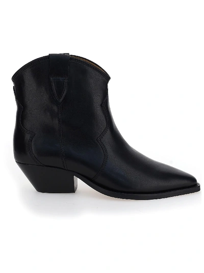 Shop Isabel Marant Étoile Dewina Boots In Black