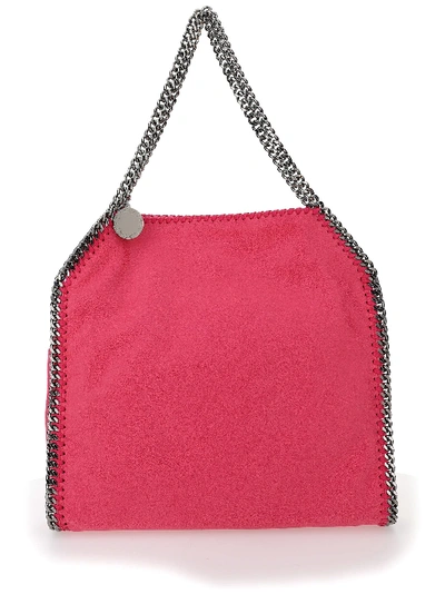 Shop Stella Mccartney Falabella Tote Bag In Fluo Pink