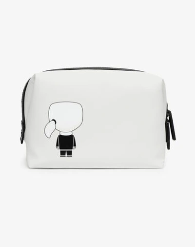 Shop Karl Lagerfeld Beauty Cases In White