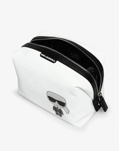Karl Lagerfeld Beauty Cases In White