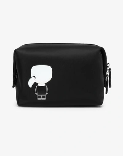 Karl Lagerfeld Beauty Cases In Black