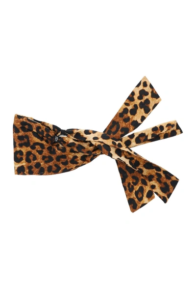 Shop R13 Leopard Print Facescarf Mask In Brown,beige,black