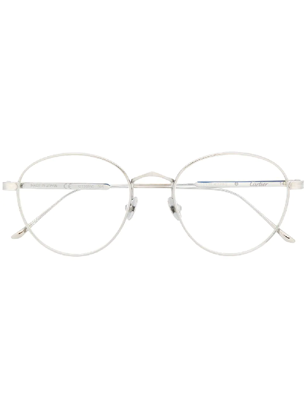 cartier round frame glasses