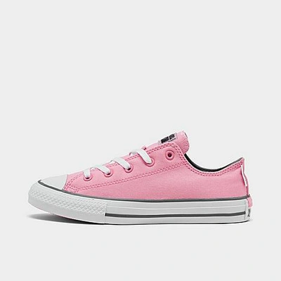 Shop Converse Girls' Big Kids' Chuck Taylor All Star Low Top Casual Shoes In Pink