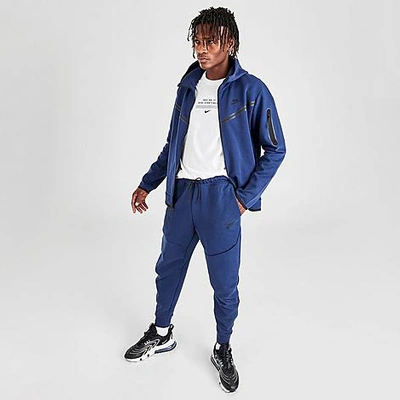 Nike Tech Fleece Jogger Sweatpants In Blue | ModeSens